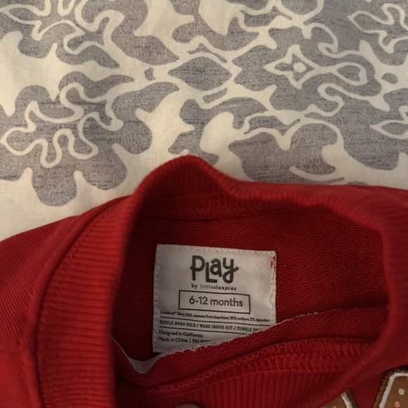 Little Sleepies sweatshirt size 6-12 months - Picture 3 of 3